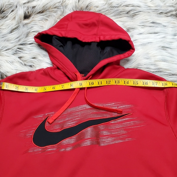 Therma fit nike red hoodie size M - Picture 4 of 7